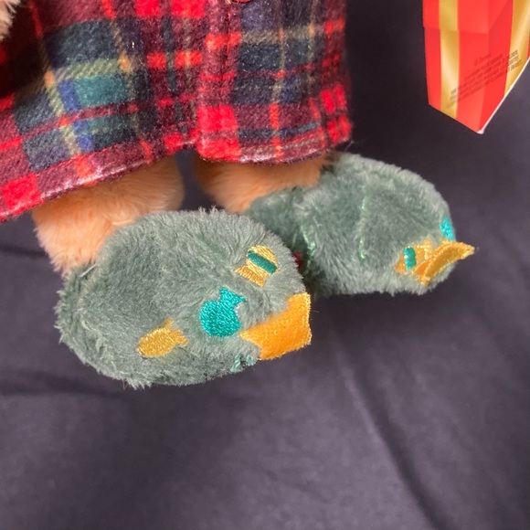 ⭐️ Disney Store Exclusive Winnie the Pooh Bear Christmas Plaid Pajama Plush - Picture 13 of 16